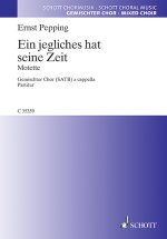 EIN JEGLICHES HAT SEINE ZEIT