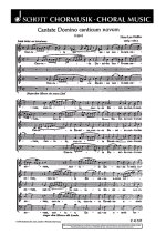 CANTATE DOMINO CANTICUM NOVUM