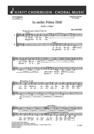 18 CHORLIEDER
