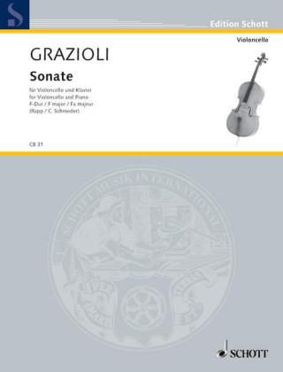 SONATE E& GRAZIOLI VIOLONCELLE