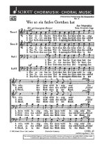 DREI HEITERE VOLKSLIEDER CHANT