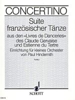 SUITE FRANZOSISCHE TANZE  ORCHESTRE