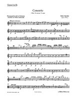 CONCERTO F MAJOR OP. 1/3 -ENSEMBLE DE PARTITIONS