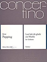 LUST HAB ICH GHABT ZUR MUSIKA ORCHESTRE