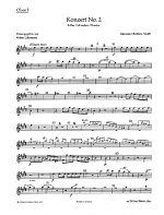 CONCERTO NO. 2 E MAJOR -ENSEMBLE DE PARTITIONS