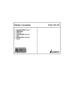CONCERTINO -ENSEMBLE DE PARTITIONS