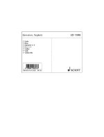 SEPTETT GEWV 350 CLARINETTE-ENSEMBLE DE PARTITIONS