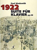 SUITE 1922 OP.26 PIANO