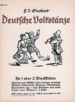 DEUTSCHE VOLKSTANZE BAND 1