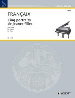 PORTRAITS(5) DE JEUNES FILLES PIANO