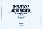 SPIELSTUCKE ALTER MEISTER FLUTE A BEC