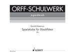SPIELSTUCKE FUR BLOCKFLOTEN HEFT 1A