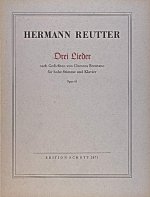 DREI LIEDER OP. 61 CHANT