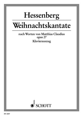 WEIHNACHTSKANTATE OP. 27 CHANT