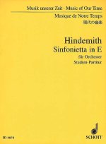 SINFONIETTA IN E ORCHESTRE