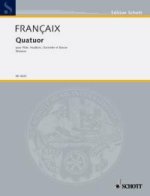 QUARTET FOR FLUTE, OBOE, CLARINET B, BASSOON -ENSEMBLE DE PARTITIONS