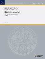 DIVERTISSEMENT CLARINETTE-ENSEMBLE DE PARTITIONS