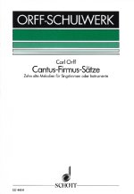 CANTUS-FIRMUS-SATZE CHANT