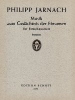 MUSIK ZUM GEDACHTNIS DER EINSAMEN MUSIQUE D'ENSEMBLE-ENSEMBLE DE PARTITIONS