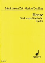 CINQUE CANZONI NAPOLETANE MUSIQUE D'ENSEMBLE