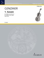 1ST SONATA GEWV 226 VIOLONCELLE