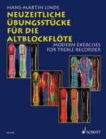 NEUZEITLICHE UBUNGSSTUCKE FLUTE A BEC