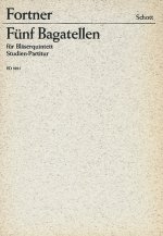 FIVE BAGATELLES MUSIQUE D'ENSEMBLE