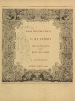IL RE CERVO ODER DIE IRRFAHRTEN DER WAHRHEIT CHANT
