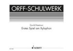 ERSTES SPIEL AM XYLOPHON PERCUSSIONS A CLAVIER