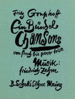 EIN BUNDEL CHANSONS