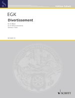 DIVERTISSEMENT CLARINETTE-ENSEMBLE DE PARTITIONS