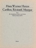CARILLON, RECITATIF, MASQUE -PARTITION+PARTIES SEPAREES