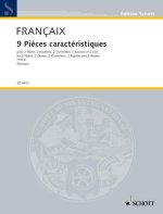 9 CHARACTERISTIC PIECES CLARINETTE-ENSEMBLE DE PARTITIONS