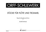 PIECES FOR RECORDER AND DRUM HEFT 2
