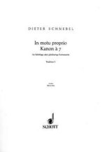IN MOTU PROPRIO