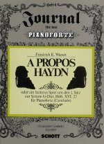 A PROPOS HAYDN HOB. XVI: 27 PIANO