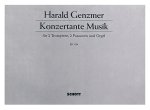 KONZERTANTE MUSIK GEWV 420 -PARTITION+PARTIES SEPAREES