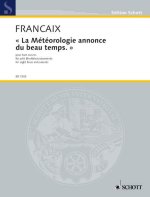 'LA METEOROLOGIE ANNONCE DU BEAU TEMPS' -PARTITION+PARTIES SEPAREES