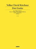 DREI LIEDER -PARTITION+PARTIES SEPAREES