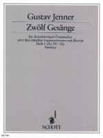 ZWOLF GESANGE OP. 3 HEFT 2