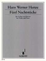 FIVE NIGHT PIECES VIOLON