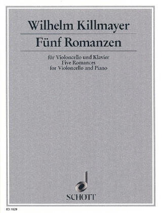 FIVE ROMANCES VIOLONCELLE