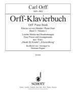 ORFF KLAVIERBUCH 2 PIANO