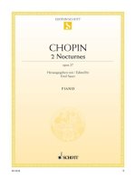 NOCTURNES(2) OPUS 27 PIANO