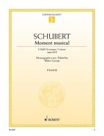 MOMENTS MUSICAUX F OPUS 94/3 PIANO