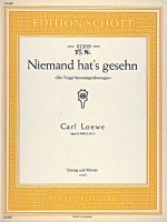 NIEMAND HAT'S GESEHN OP. 9 HEFT X NR. 4
