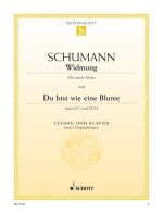 WIDMUNG & DU BIST WIE EINE BLUME
