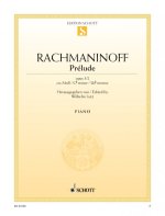 PRELUDE C SHARP MINOR OP. 3/2 PIANO