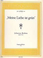 MEINE LIEBE IST GRUN OP. 63/5 CHANT
