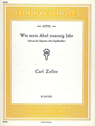 DER VOGELHANDLER PIANO